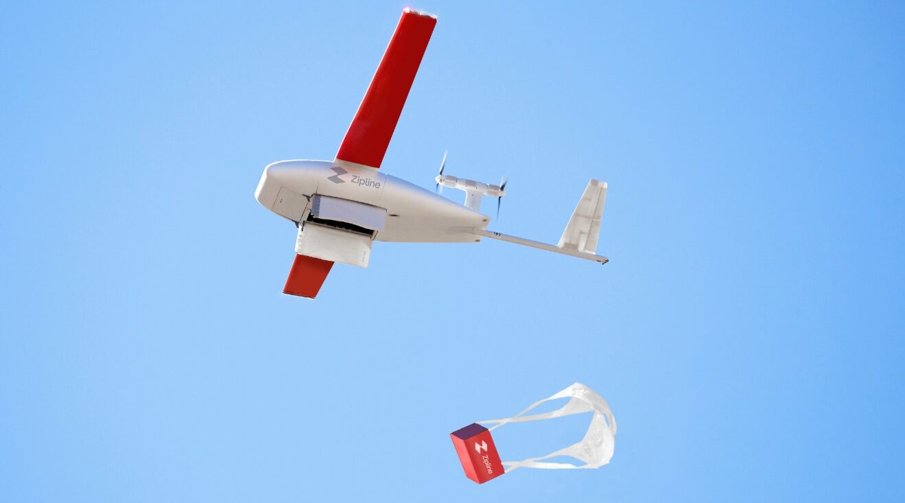 Drone delivery of medical supplies